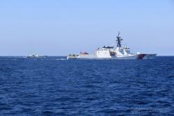 В Черном море состоялись совместные тренировки ВМС Украины и Береговой охраны США
