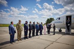 Президент Украины начал рабочую поездку на Хмельнитчину