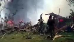 Число жертв крушения военного самолета на Филиппинах достигло 50 человек