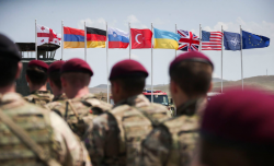 В Грузии начинаются многонациональные учения с участием военных из Украины