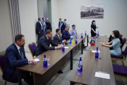 Владимир Зеленский в Грузии провел встречу с Президентом Молдовы
