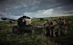 Артиллерийские подразделения ВСУ провели тренировку по управлению огнем на Донбассе