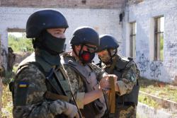 В Киеве проходят военные учения