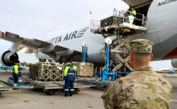 В Украину прибыл груз военной помощи США