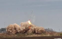 В Одесской области проходят испытания ракетной системы залпового огня "Ольха-М"