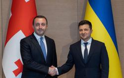 Президент Украины провел телефонный разговор с Премьер-министром Грузии