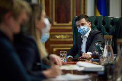 На селекторном совещании у Президента обсудили улучшение эпидемической ситуации в Украине