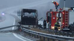 В Болгарии в результате аварии автобуса погибли 45 человек