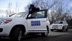 Оккупанты блокировали миссию ОБСЕ у мест разведения войск и у границы с Россией