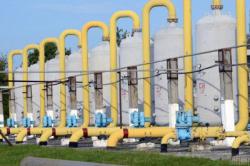 Газовые хранилища Украины заполнены на 45,7%