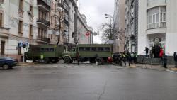 Полиция перекрыла проезд к Верховной Раде по ряду прилегающих улиц