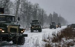 Россия начала военные учения со стрельбами у границ Украины