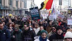 В Бельгии и Чехии вновь прошли акции протеста против антиковидных ограничений