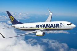 Лоукостер Ryanair отметил семь авиарейсов из Украины