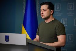 Обращение Президента Украины к гражданам в четвертый день войны