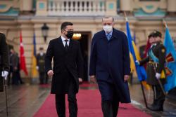 В Киеве началась встреча Президента Украины с Президентом Турции