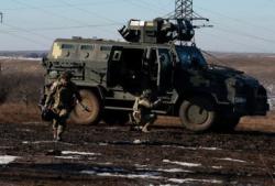 Украинские военные провели масштабные учения на границе
