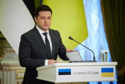 Украина рассмотрит вопрос разрыва дипломатических отношений с РФ и другие действенные шаги реагирования на последние события - Зеленский