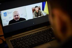 Президент Украины провел встречу с прокурором Международного уголовного суда